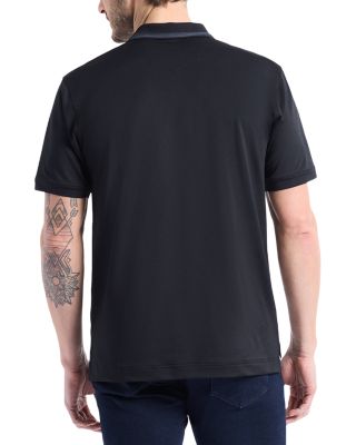 Monkey Business Short Sleeve Knit Polo Shirt