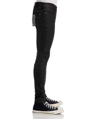 Van Winkle Skinny Fit Jeans in Black