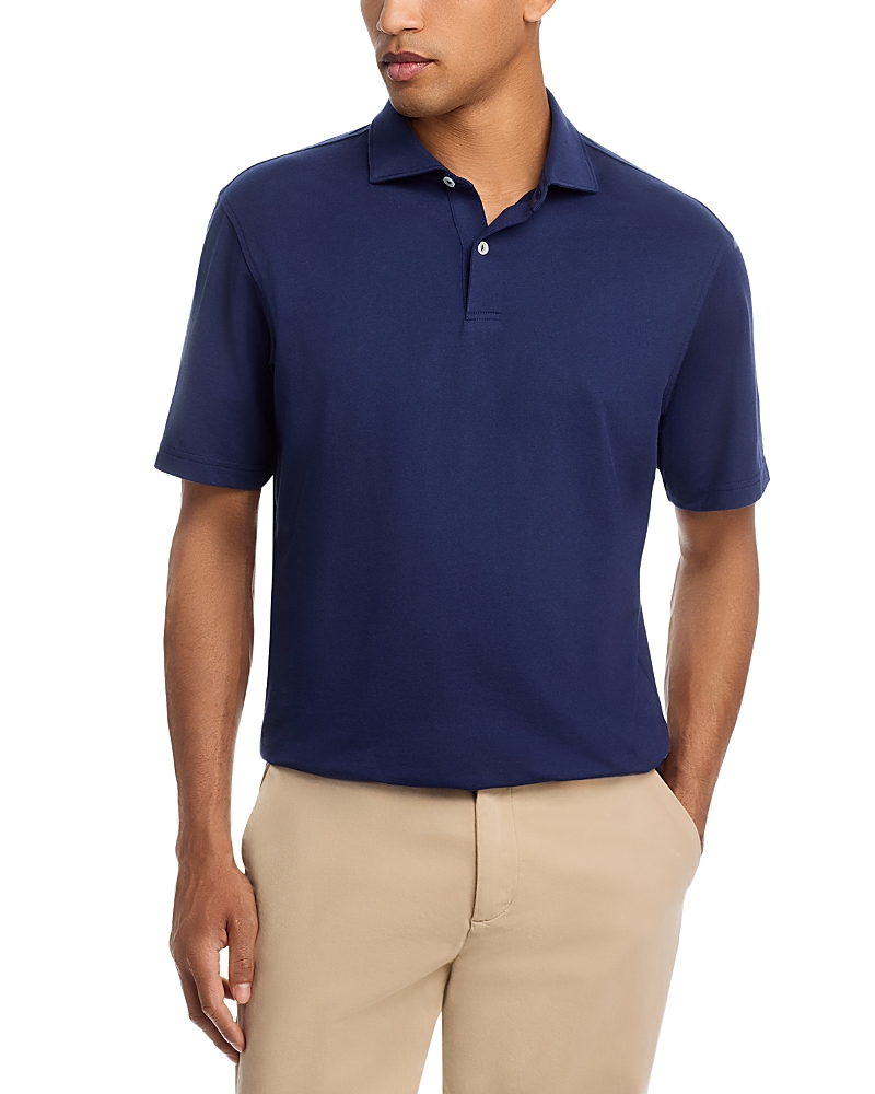 Peter Millar Crown Crafted Albatross Cotton-Blend Pique Polo
