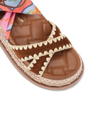 Women's Orson Scarf Ankle Tie Espadrille Sandals