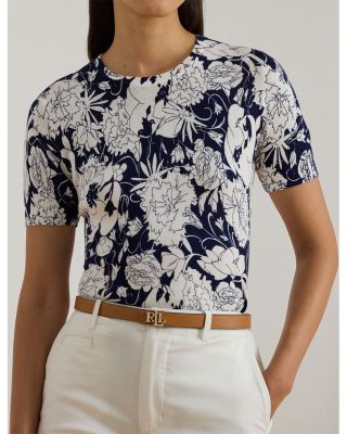 Cable Knit Short Sleeve Sweater