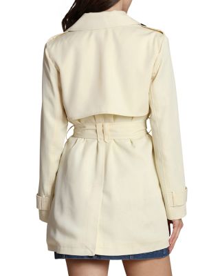 Drapey Mid Length Trench Jacket