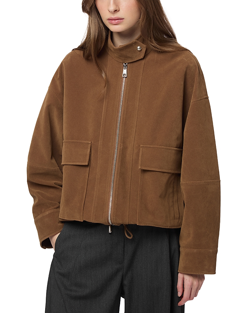 Apparis Kate Faux Suede Bomber