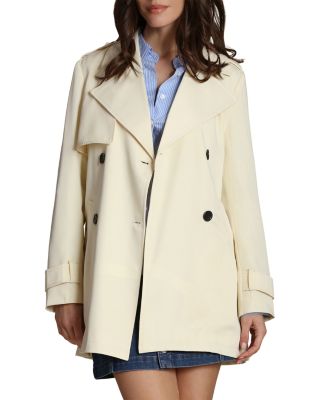 Drapey Mid Length Trench Jacket