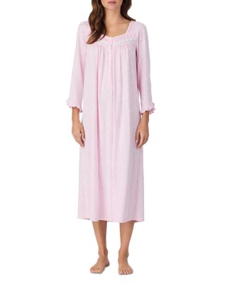 3/4 Sleeve Jersey Knit Nightgown - Exclusive