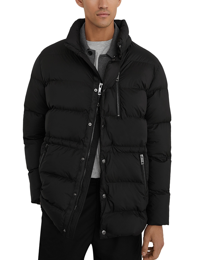 Reiss Lebane Hooded Quilted Puffer Coat