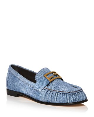 Women's Denim Loafer Flats