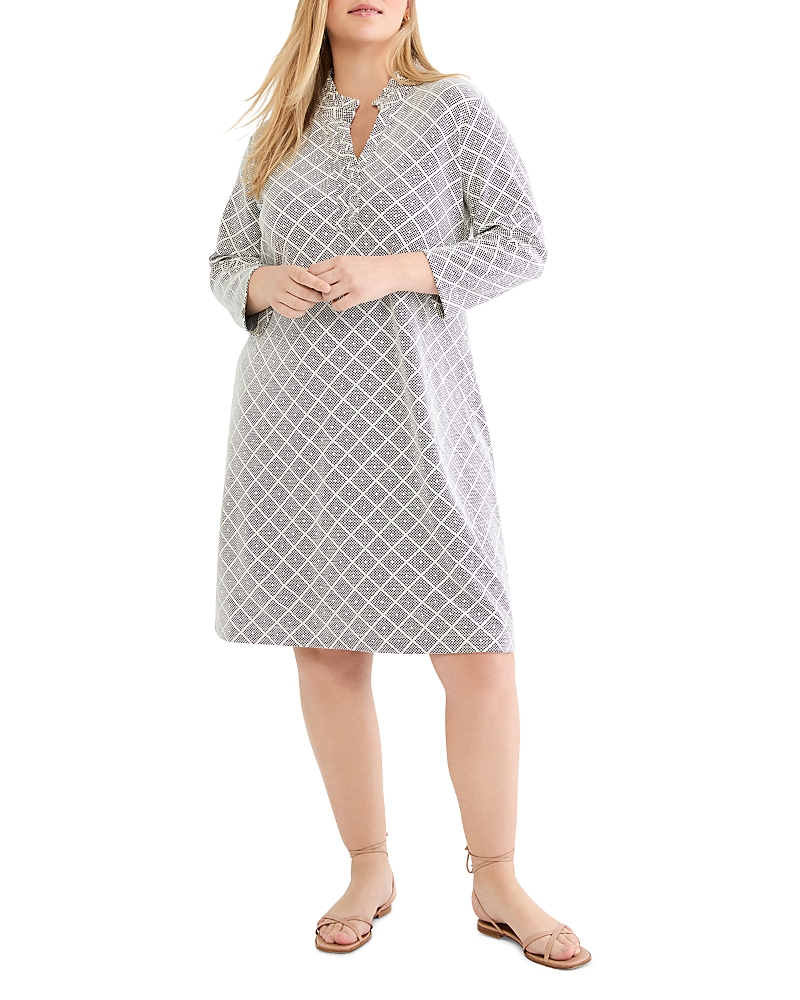 Nic+Zoe Plus Diamond Etching Clementine Dress