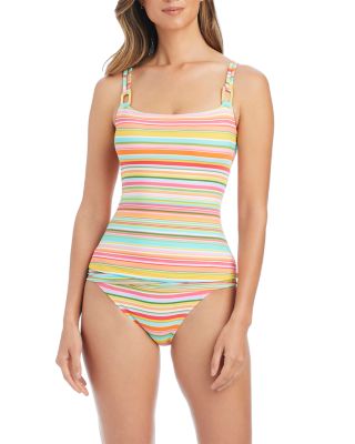 Square Neck Tankini Top