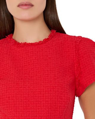 Samara Boucl&eacute; Mini Dress