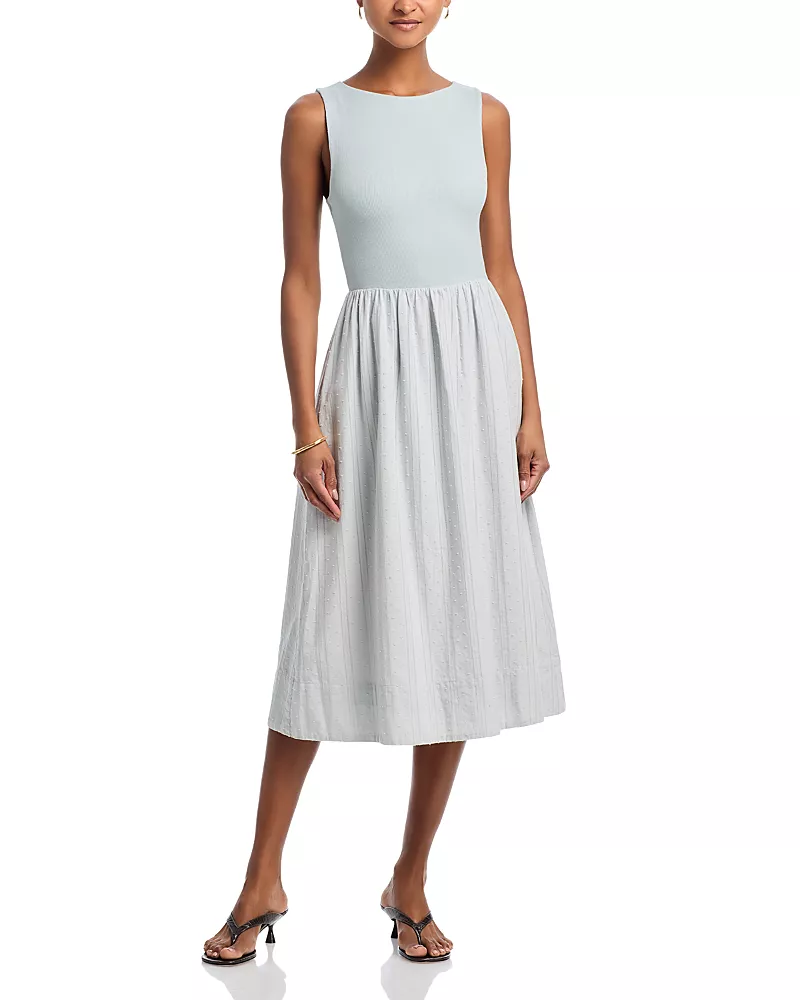 Bella Dahl Mixed Media Midi Dress