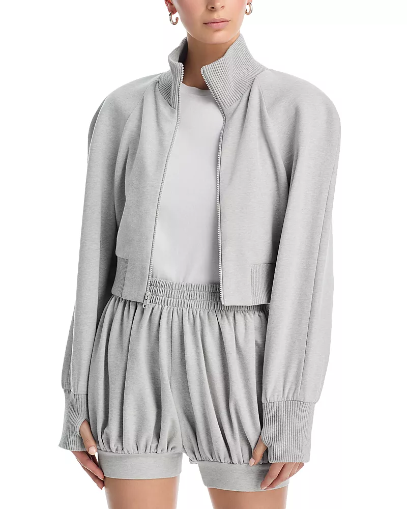 Norma Kamali Oversized Turtle Bomber Jacket