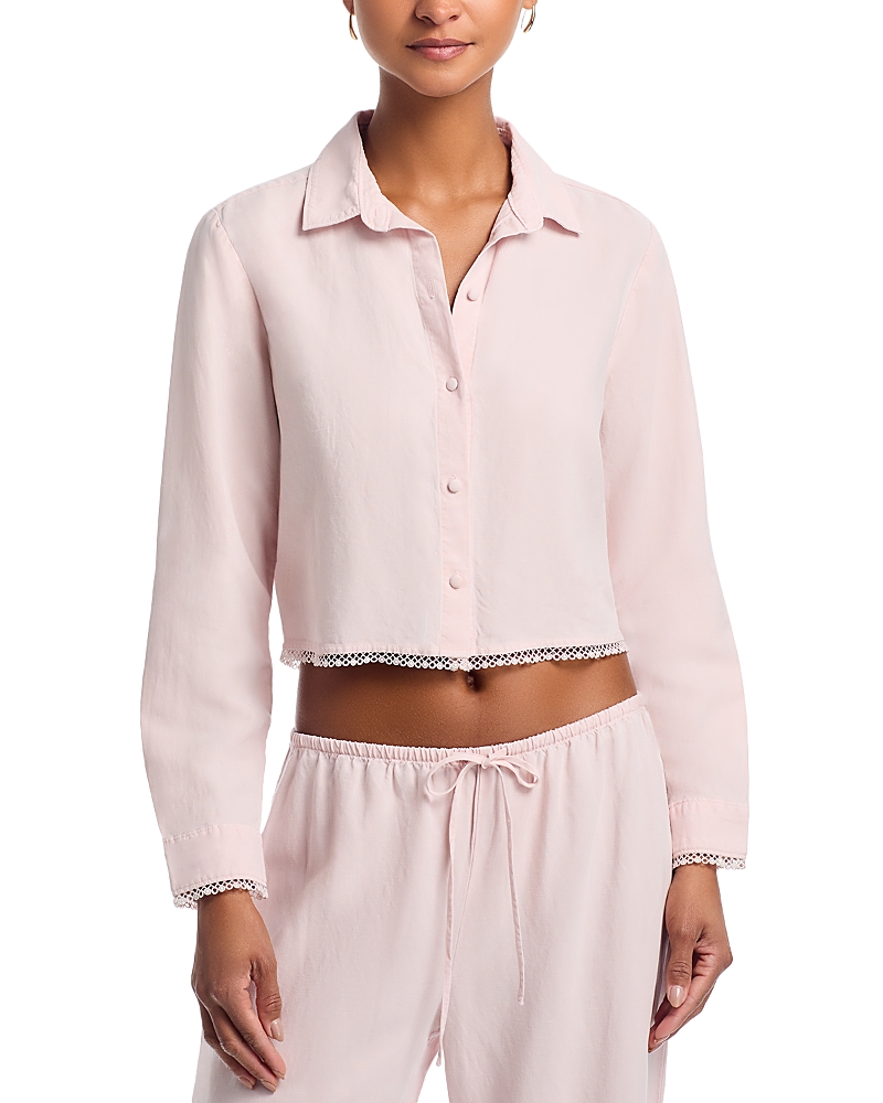 Bella Dahl Crop Long Sleeve Shirt