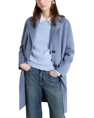 Mllpancia1 Double Wool Blend Coat