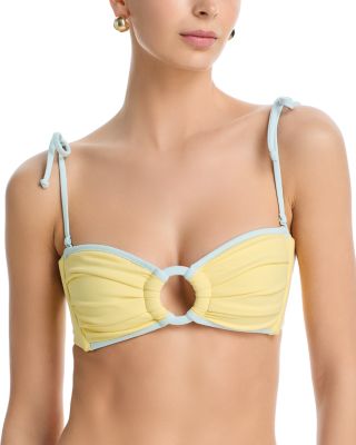 Tori Ties Bandeau Bikini Top