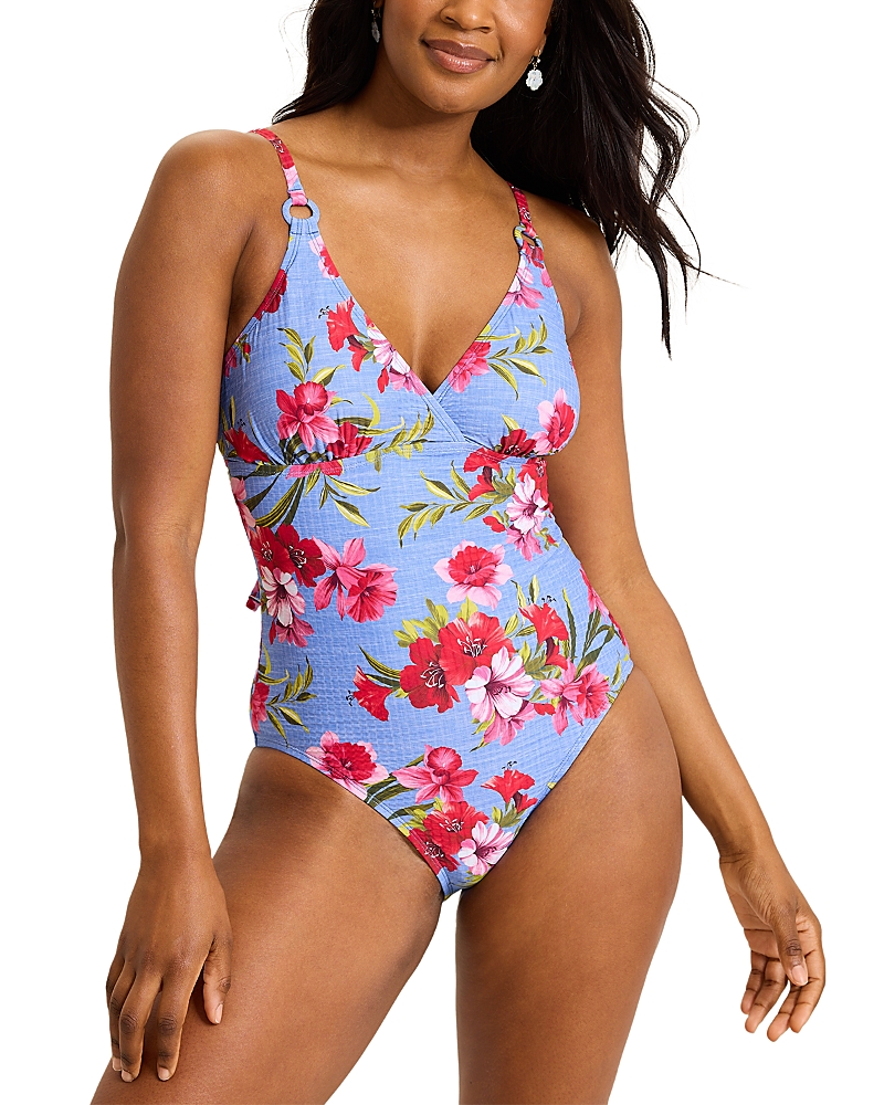 Tommy Bahama Lace Up Back Swimsuit