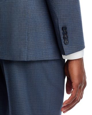 Classic Fit Tonal Plaid Loro Piana Suit
