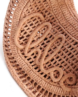 Summer Banana Mini Raffia Bag