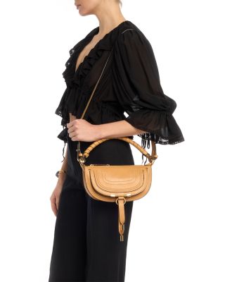 Marcie Mini Leather Crossbody Bag