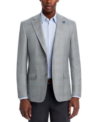 New York Classic Fit Tonal Plaid Sport Coat