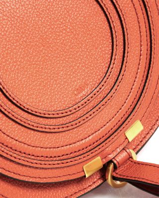 Marcie Small Leather Saddle Bag