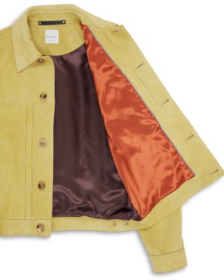 Leather Button Jacket