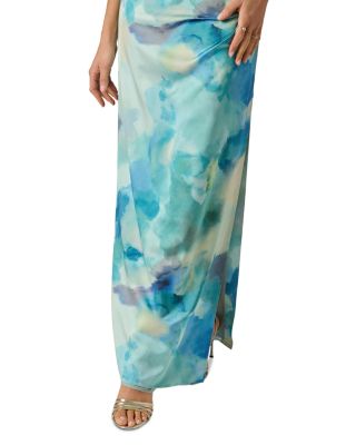Sateen Column Dress