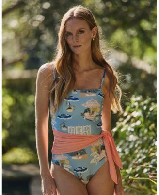 Genevieve Square Neck One Piece