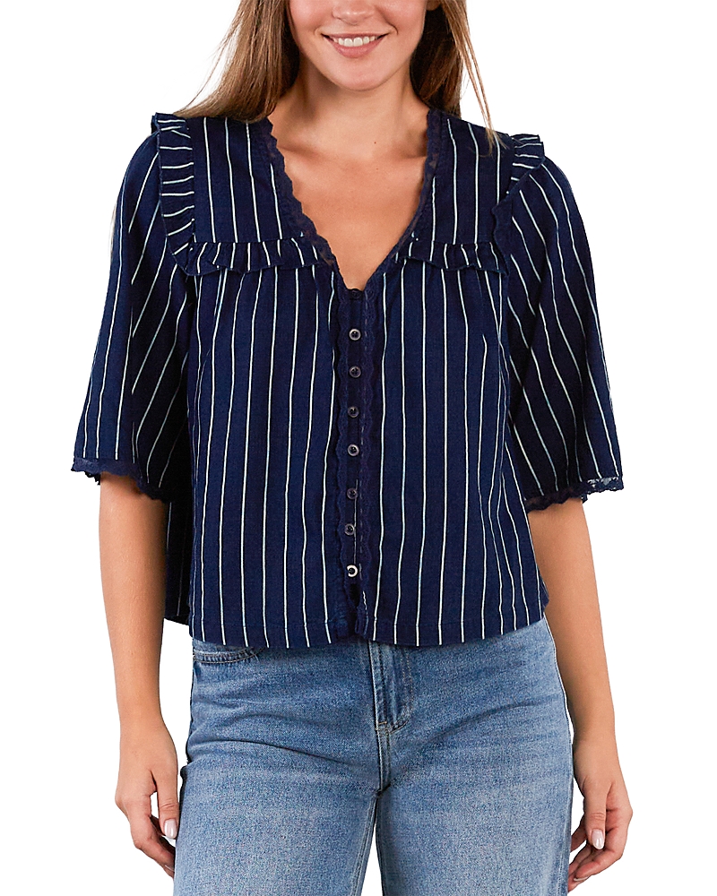 Billy T Juliet Ruffled Shirt
