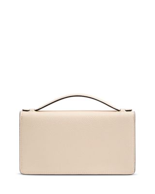 VLogo Signature Grainy Leather Wallet On A Chain 