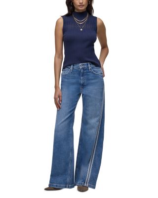 Jodie High Rise Loose Fit Wide Leg Jeans in National