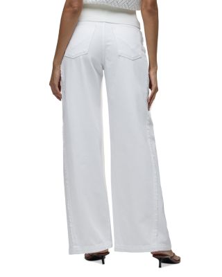Jodie High Rise Loose Fit Wide Leg Jeans in White