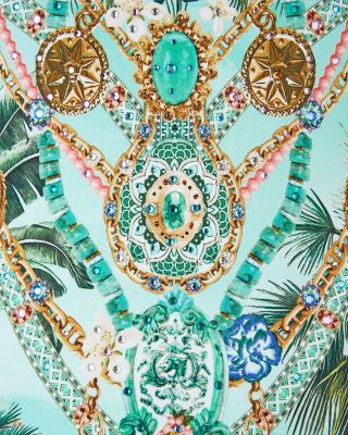 Straight Neck One Piece Swimsuit