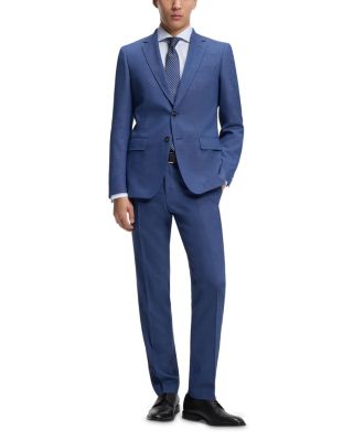 Hank Grid Slim Fit Dress Shirt