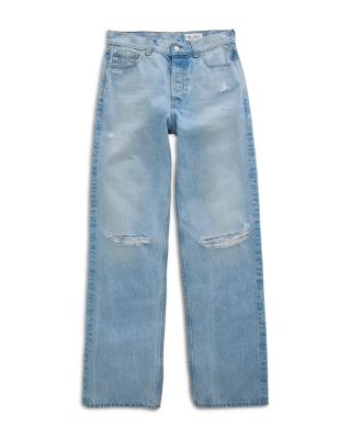 Billie High Rise Relaxed Straight Jeans in Soft Focus