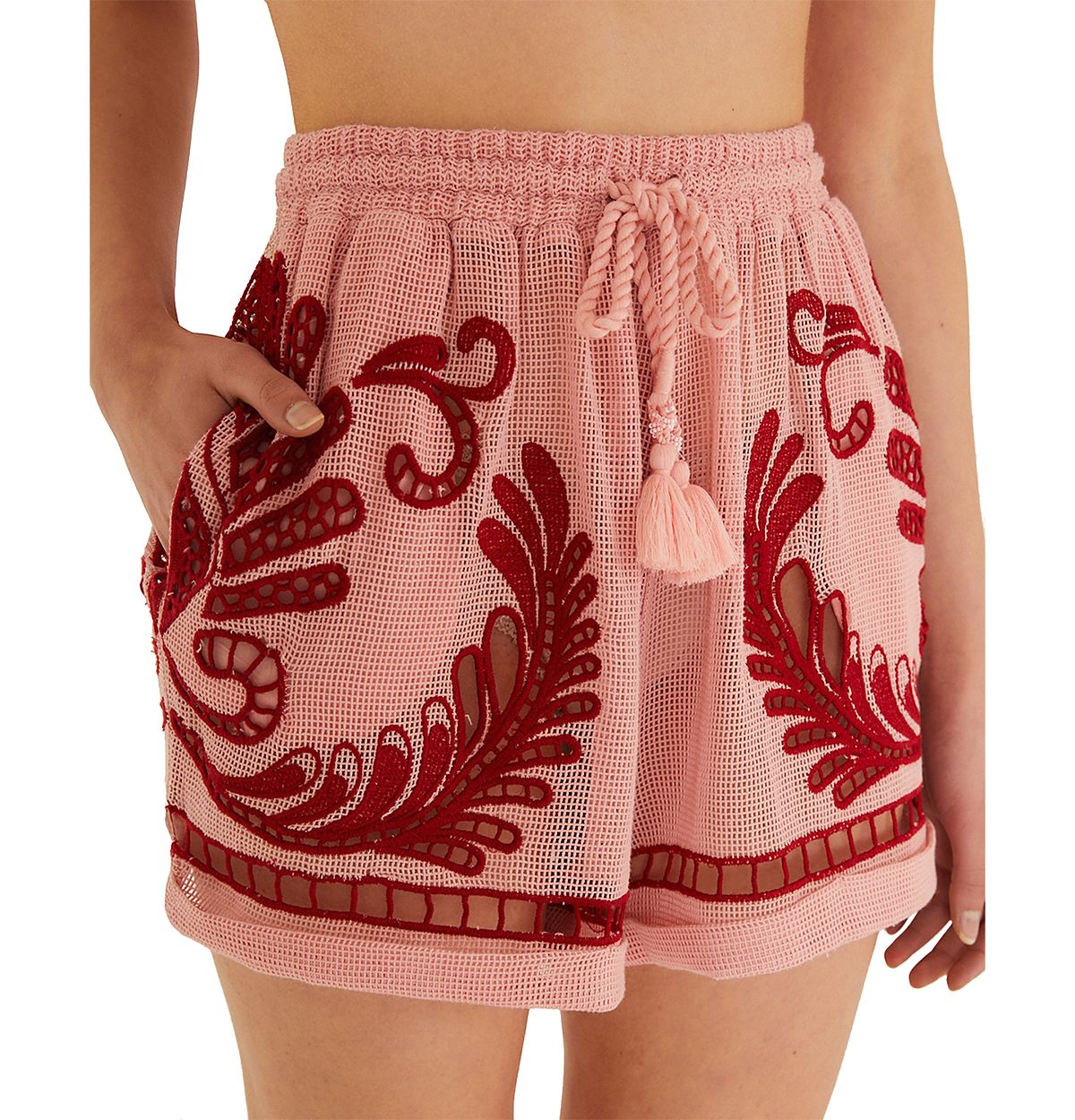 Farm Rio Arabesc Shorts Swim Cover-Up