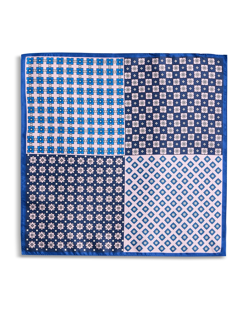 The Men's Store At Bloomingdale's Geometric Quadrant Silk Pocket Square · OS