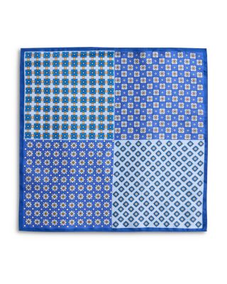 The Men's Store at Bloomingdale's Geometric Quadrant Silk Pocket Square