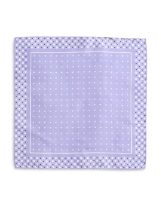 Geometric Dot Silk Pocket Square - Exclusive
