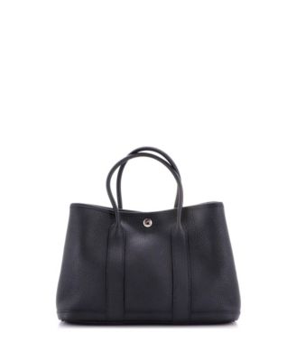 30 Garden Party Tote Leather