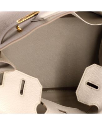 Birkin 30 Handbag Light Togo with Gold Hardware