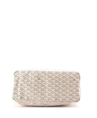 PM Saint Louis Tote Claire Voie Coated Canvas