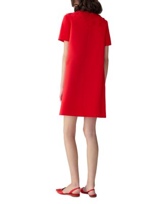 3D Floral Shift Dress