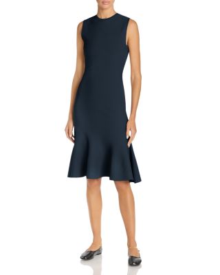 Sleeveless Peplum Dress