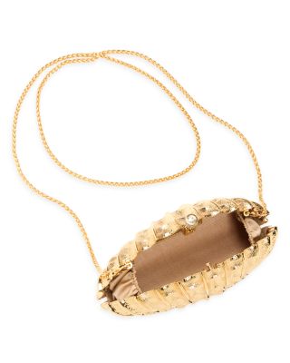 Golden Shell Clutch