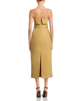 Theodora Belted Midi Dress