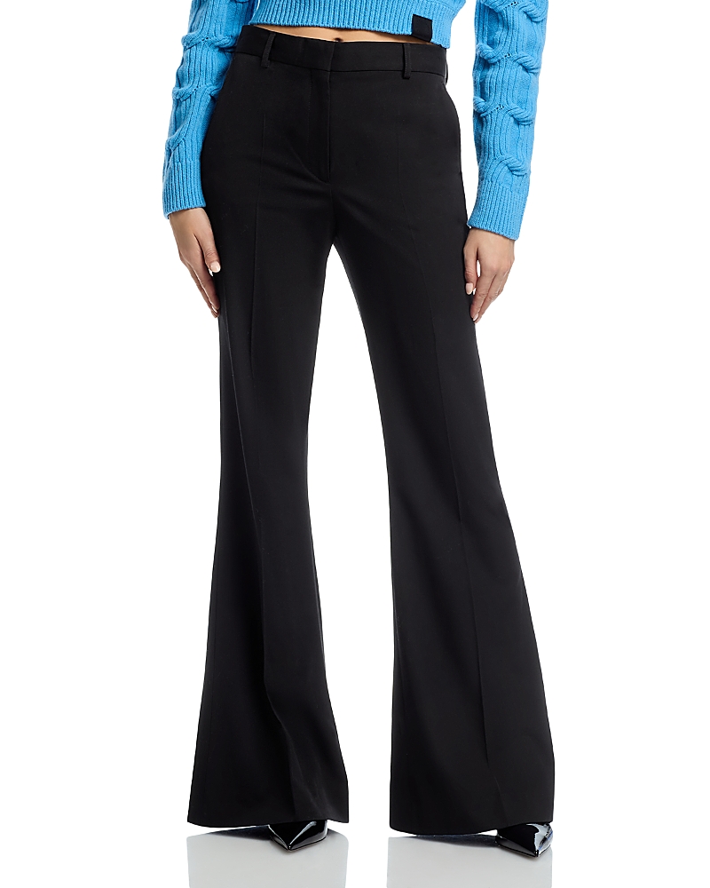 Stella McCartney Low Rise Bootcut Classic Tailoring Wool Pants