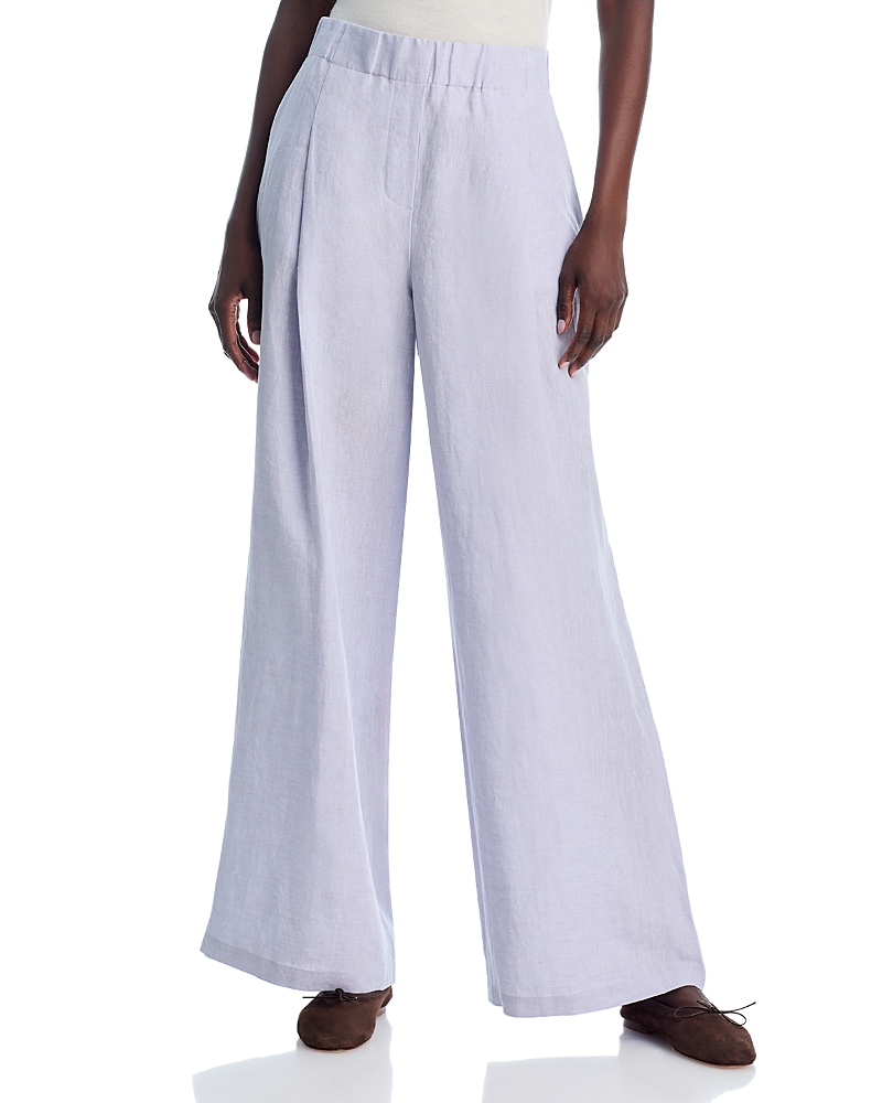 Lafayette 148 New York Wide Leg Astor Pleated Pants