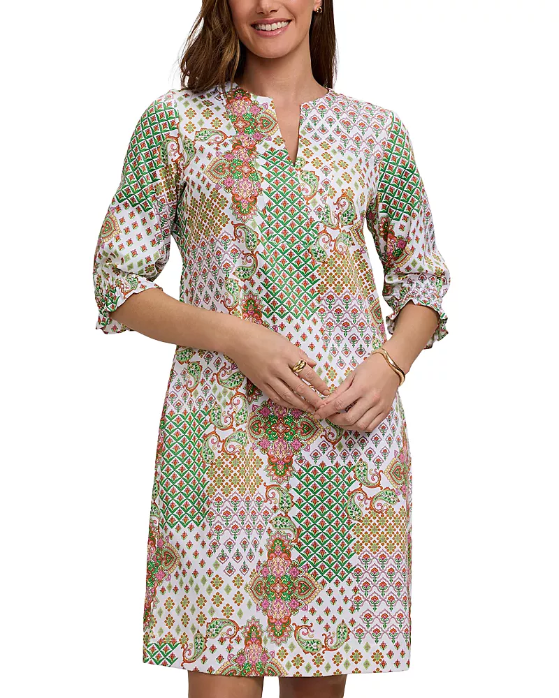 Foxcroft Alicia Patchwork Dress