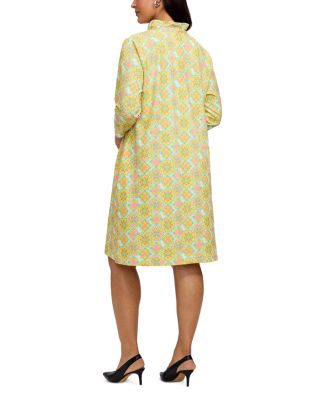 Tammy 3/4 Sleeve Sicilian Tile Dress